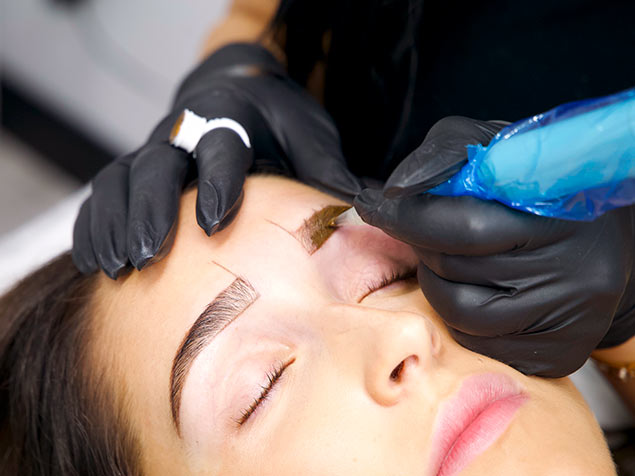 brow cosmetic tattooing